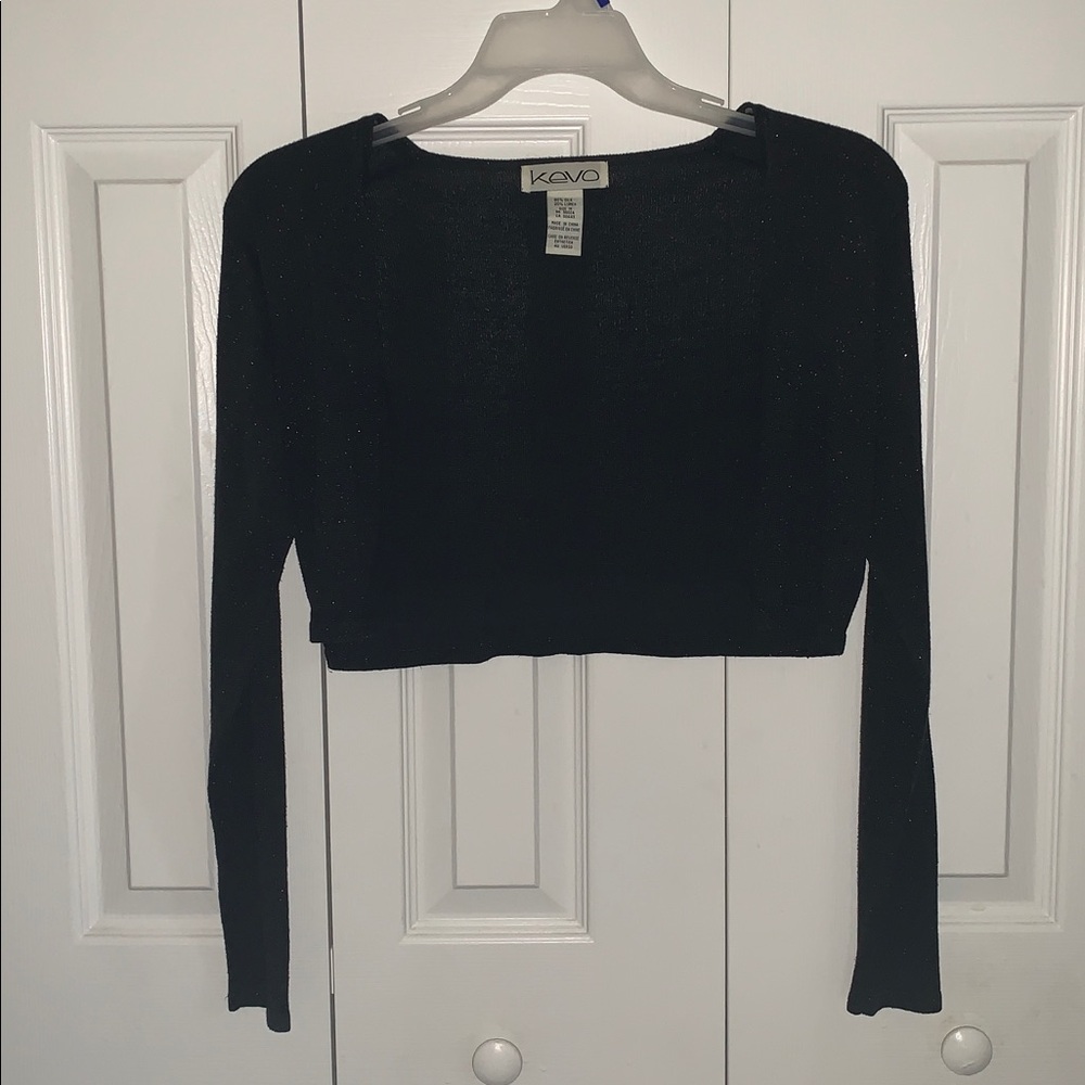 Black Crop Top